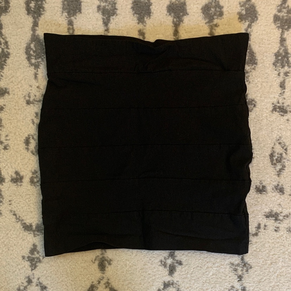 Charlotte Russe Black Mini Skirt
